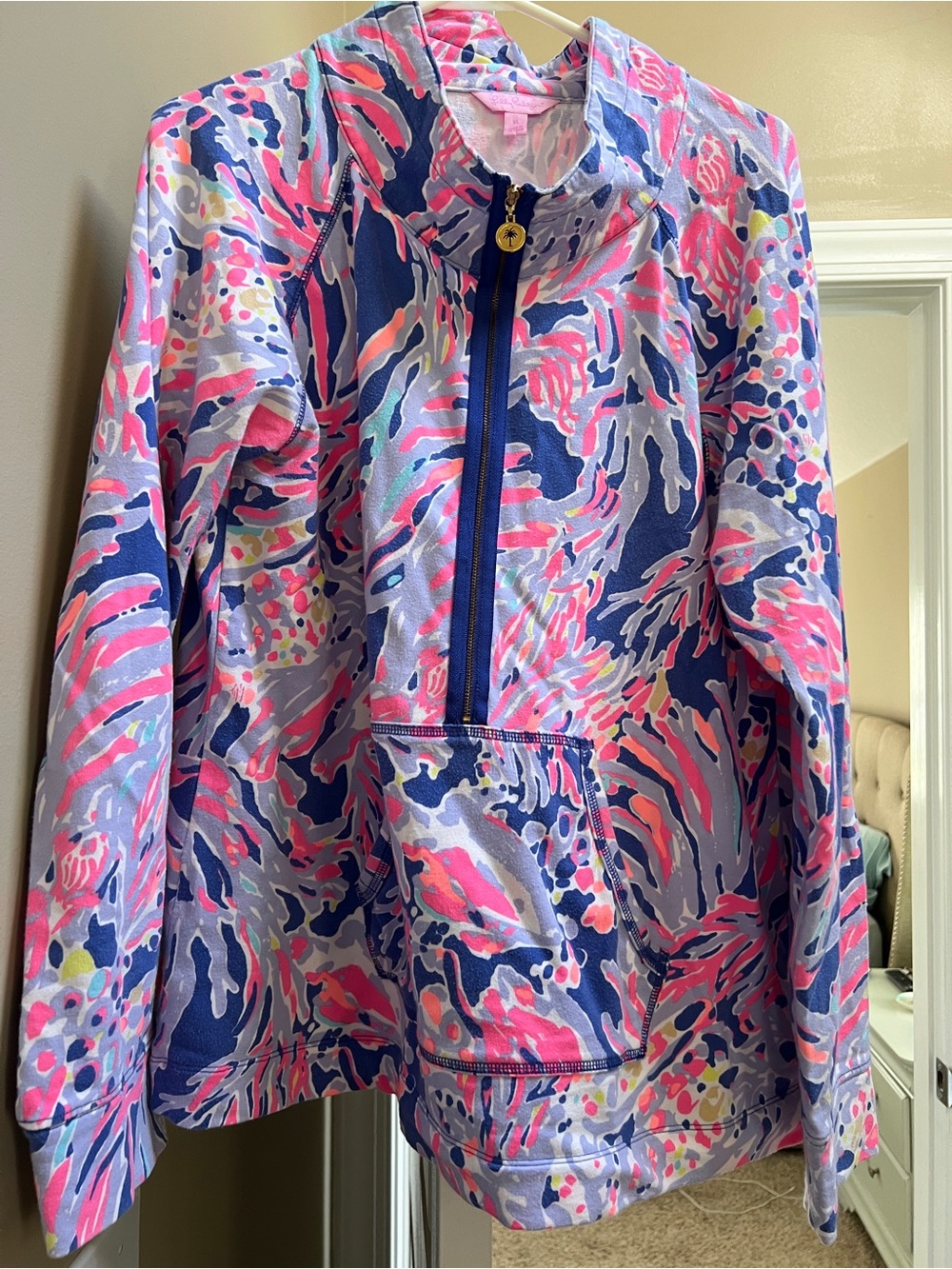 GUC Lilly Pulitzer Shrimply Chic Popover - size